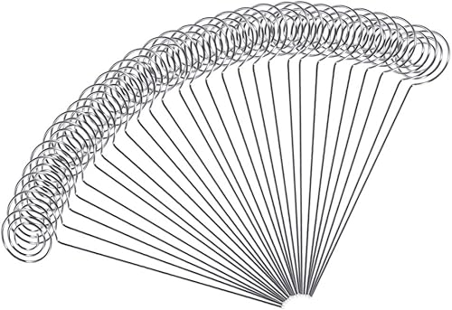 50 piezas de anillo de corazón DIY en forma de estrella para manualidades, clip de alambre, tarjeta, soporte para notas fotográficas, abrazadera de