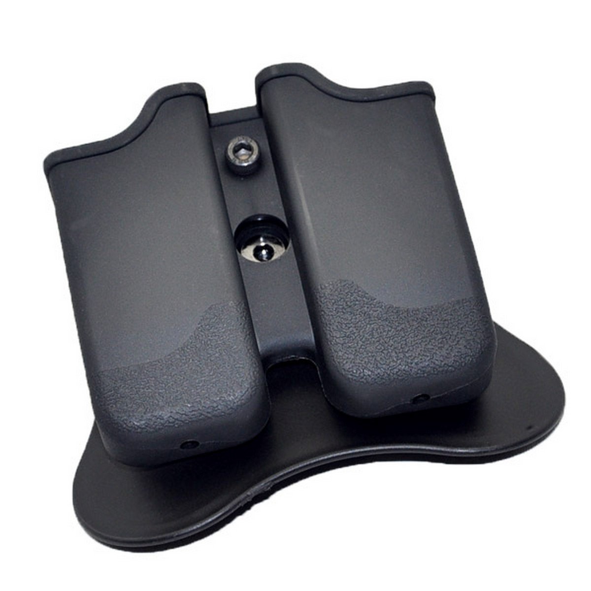 Tactical Scorpion Gear TSG-MPP2 Polymer Modular Double Magazine Pouch Fits: Taurus, Beretta, Springfield, Walther - Black