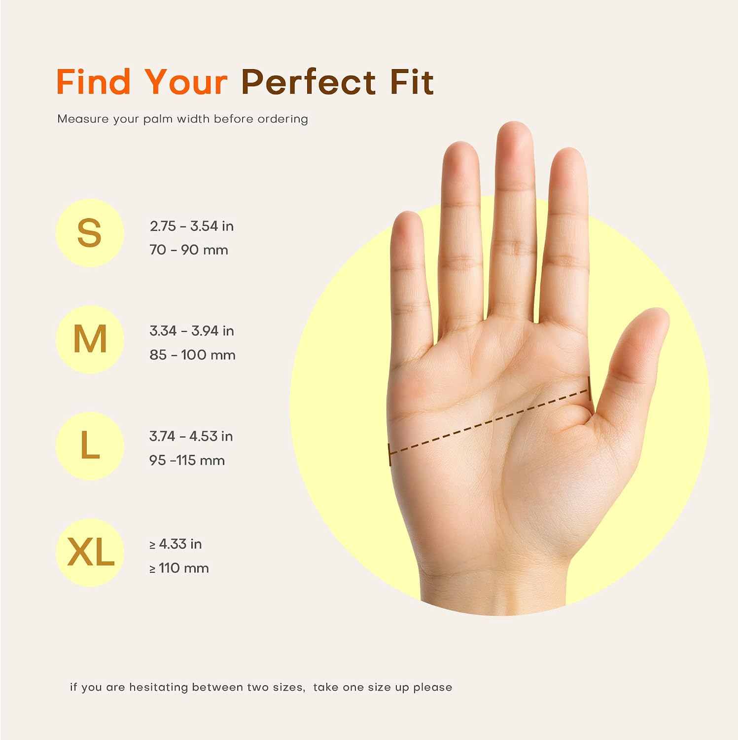 SUPER+ HEAVY DUTY Nitrile Gloves 8 Mil Diamond Texture Disposable Chemical Resistant Powder &Latex Free Food Safe Orange 50Ct