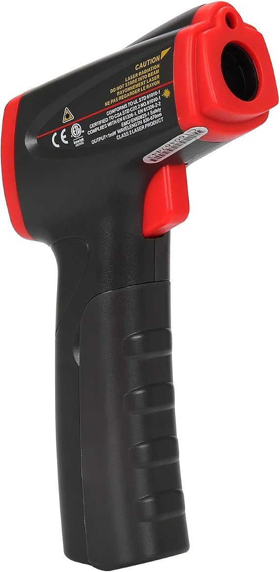 UNI-T UT300S Kızılötesi Termometre IR Temassız Dijital Lazer Sıcaklık Tabancası -500 °F/-32~400 °C, HVAC Ev Onarım ve Bakımı için, İnsan İçin Değildir