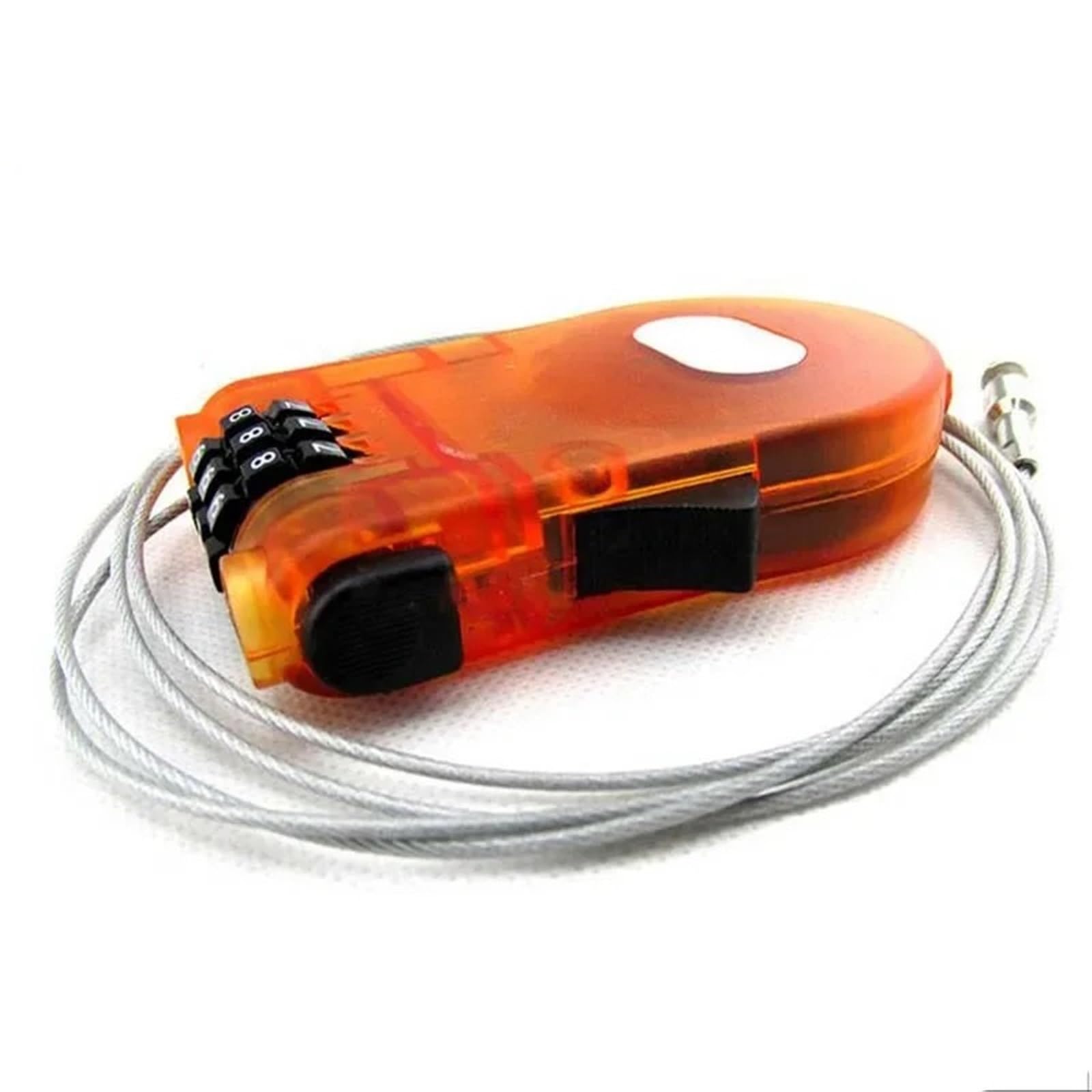 Combinazione di chiusura con cerniera bagaglio valigia scatola da viaggio codice a 3 cifre password lucchetto MMS39 1 pz(Orange)