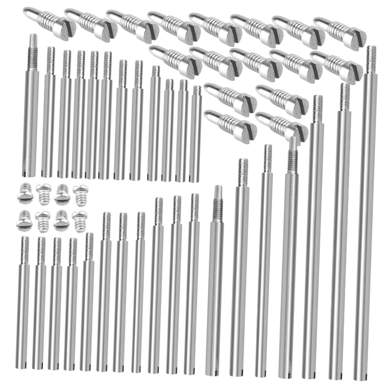 ibasenice 4ensembles Kit De Réparation Pour Basson Avec Axes Vis Et Ronds Outils De Maintenance Pour Instruments à Vent