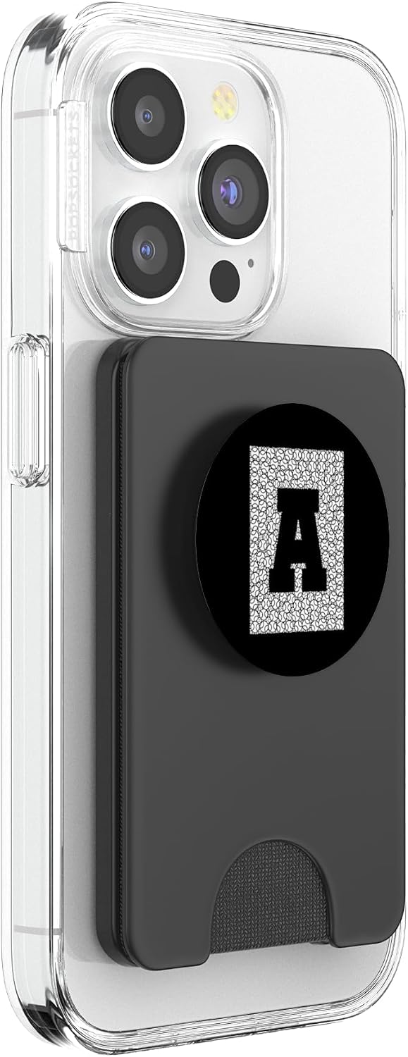 Baseball Alphabet Monogram Sports Player Initial - Letter A PopSockets PopWallet for MagSafe image 4