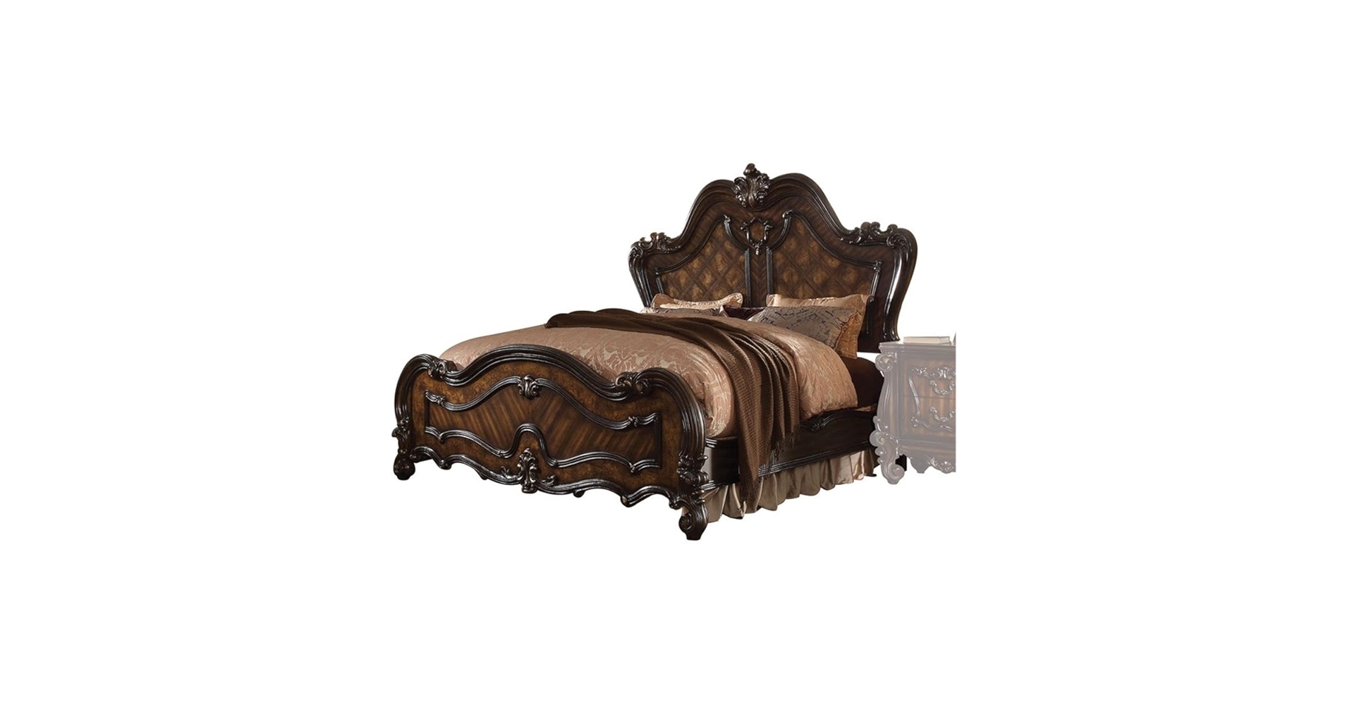 Amazon.com: Acme Versailles Arched Headboard Wood Queen