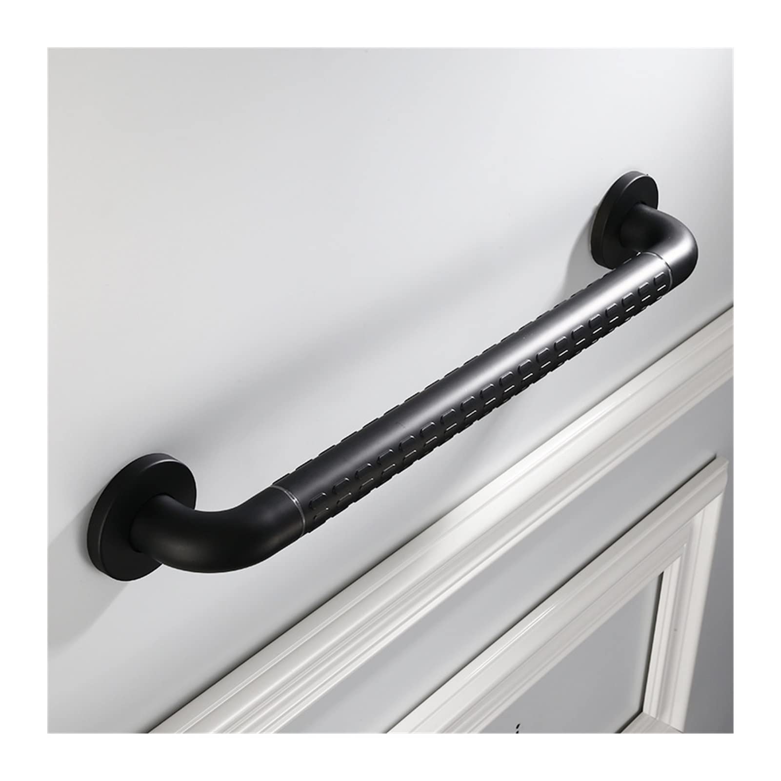 Wdsopk Women's 48Cm Housewares Black Handrail Bathroom Handrail Safety Handrail Fluorescent Luminous Stainless Steel Bathroom Handle Grab Rail（48Cm）