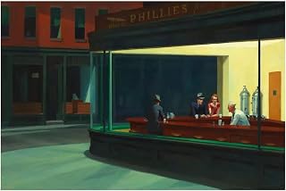 iCanvas Nighthawks, 1942 Gallery-Wrapped Canvas Giclée Wall Art Print by Edward Hopper