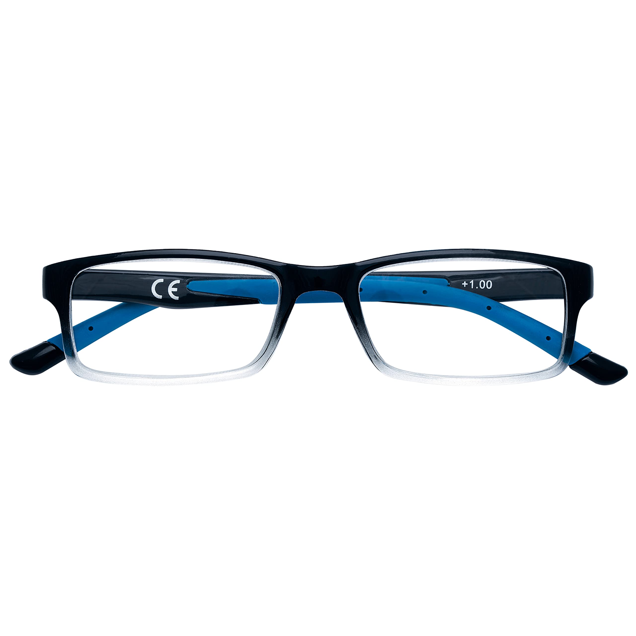 Zippo Gafas de lectura, hechas con un marco de líneas blandas, ideal para hombres y mujeres