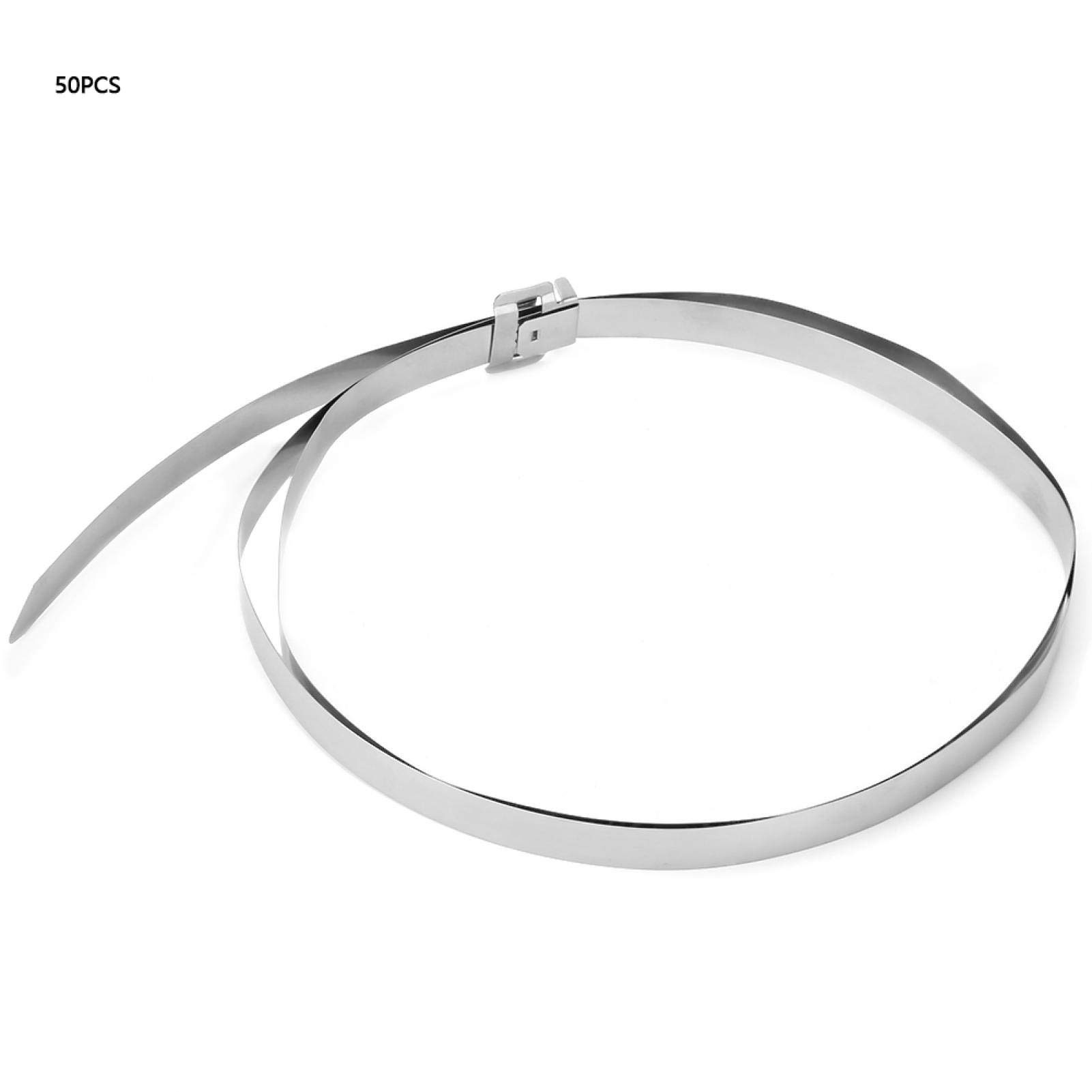 Fascette per cavi, fascette per cavi con acciaio inossidabile, cavi industriali per cavi di ingegneria energetica 10 mm * 1 m