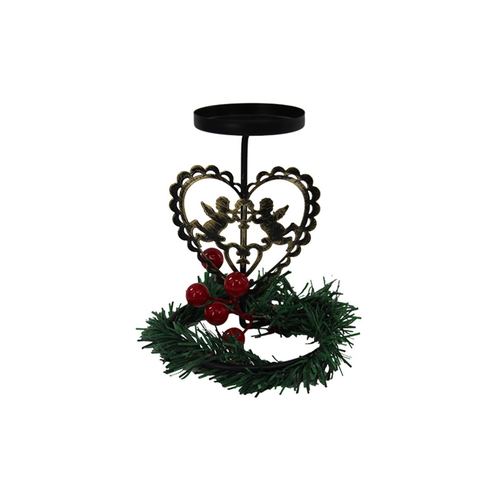 our fave Christmas Iron Tealight Holders, Festive Table Centerpieces for Holiday Home Party Decor Decorative Stands