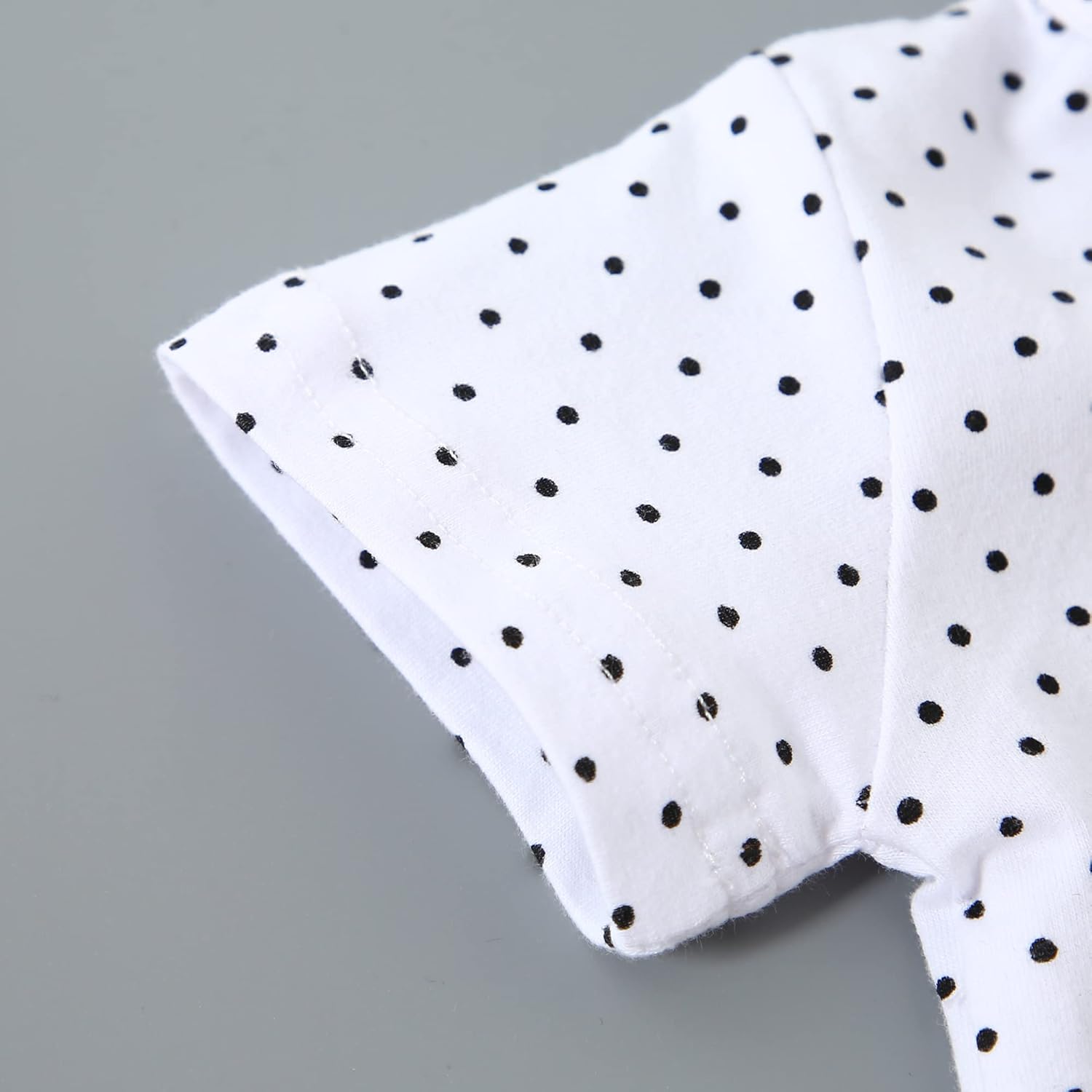 WESIDOM Baby Boy Clothes Suit 0-24 Months Gentleman Outfits, Short Sleeve Dress Romper+Bowtie+Detachable Suspender Shorts Set - Image 6