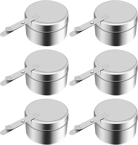 Miniatura 7 de Soporte de combustible de acero inoxidable, soporte de combustible para mecha de roce con tapa, bandejas de calentamiento para buffet, catering,