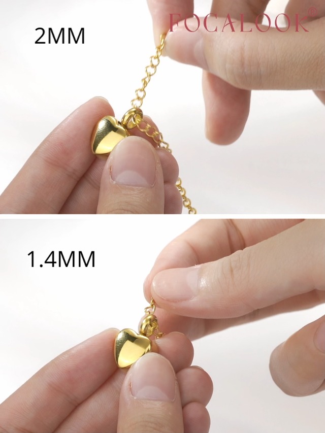 Chaîne Fine Collier Femme 1,4mm Acier Inoxydable - Maille Forçat Rolo Argent/Or/Rose/Noir Avec Rallonge