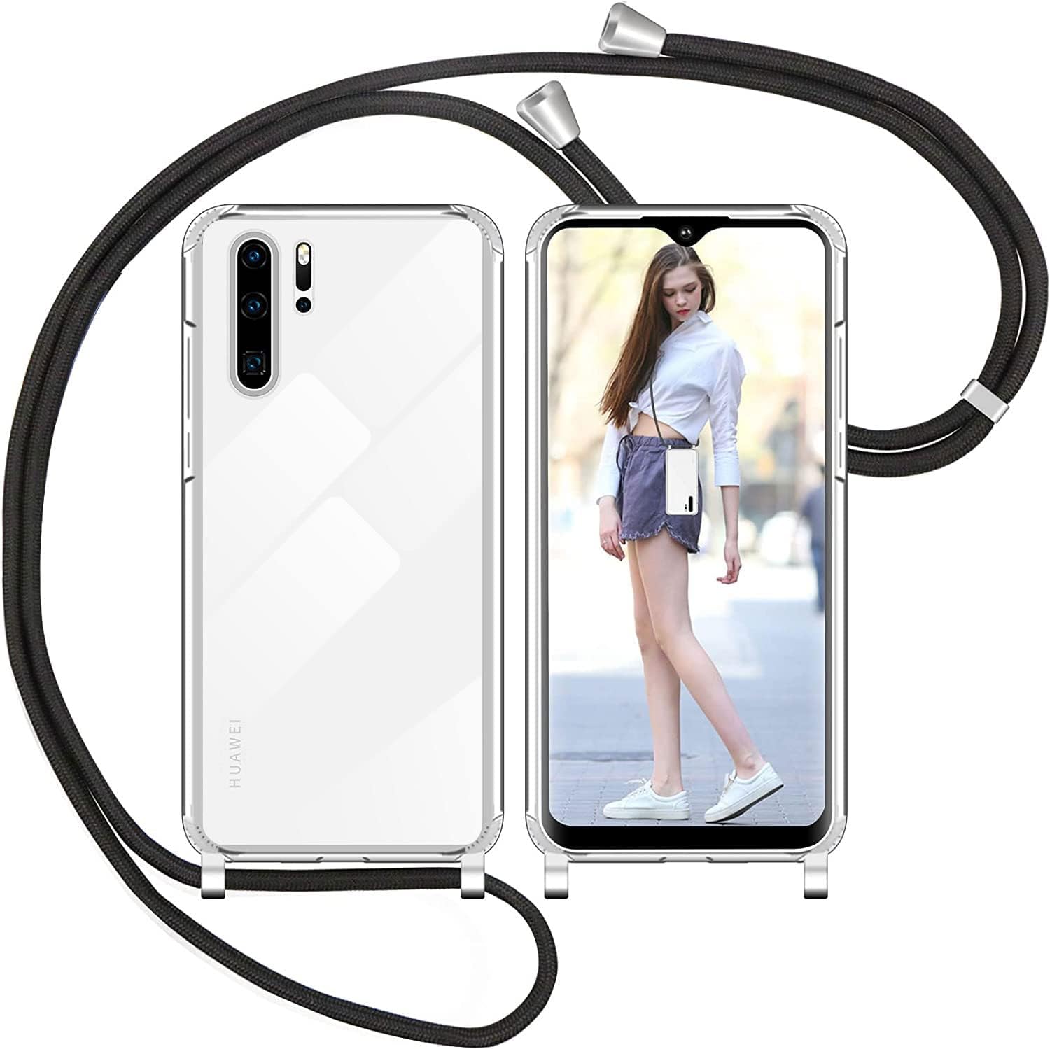 Handyhülle Mit Band Huawei P30 Pro XCYYOO Hülle Huawei P30 Pro mit Band, Handyhülle Huawei P30 Pro mit