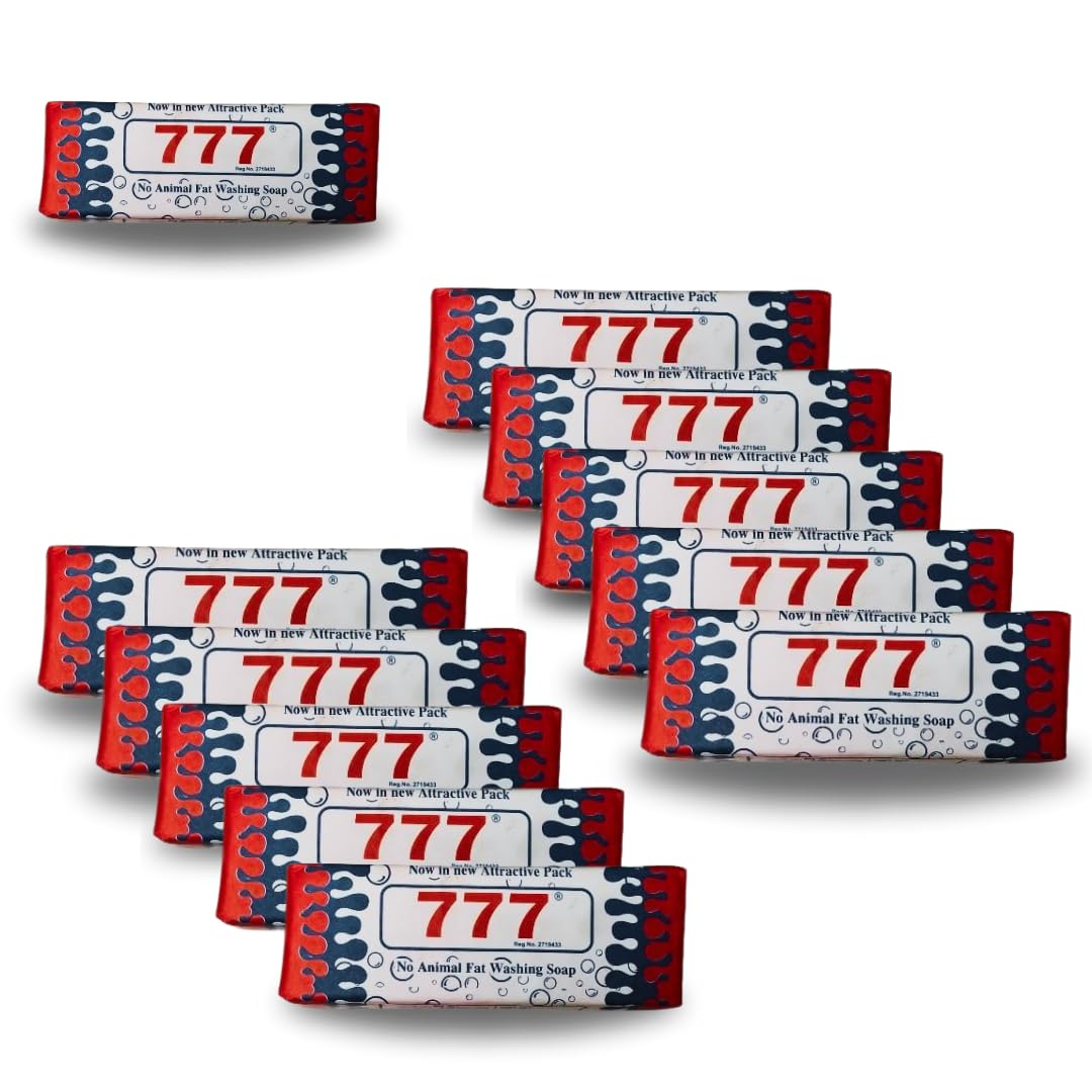 Asha 777 Washing Soap Special Per Packet 1Kg-Buy 10,Get 1 Free|Detergent Soap Bars|Laundry Soap|Nirol Soap For Clothes Whitening|Oil Based (B0CL2J6JLW) Amazon Price History, Amazon Price Tracker