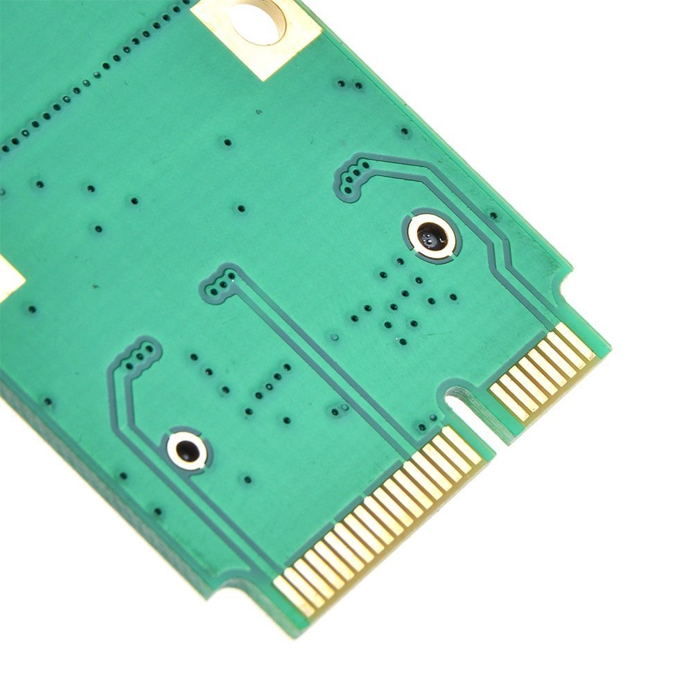 Amazon | M.2 NGFF SATA 30/42mm SSD → mSATA 50mm SSD 変換