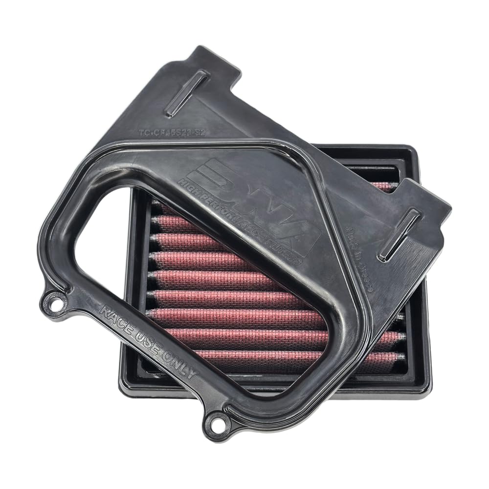DNA Cubierta de Aire Stage 2 y Filtro Combo Compatible con CF Moto 450 MT (24-25) con flujo de aire aumentado en 74,10% y eficiencia de filtrado del 98-99%, PN: P-CF45E24-S2-COMBO