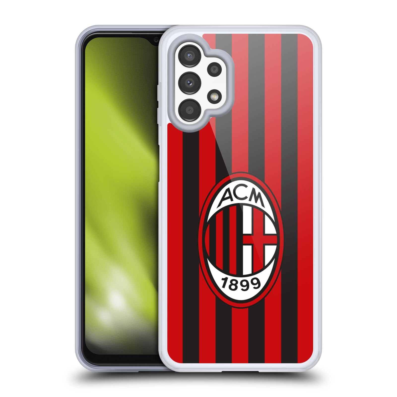 Carcasa Samsung Galaxy A13 AC Milan funda de gel flexible para smartphone 2022 7