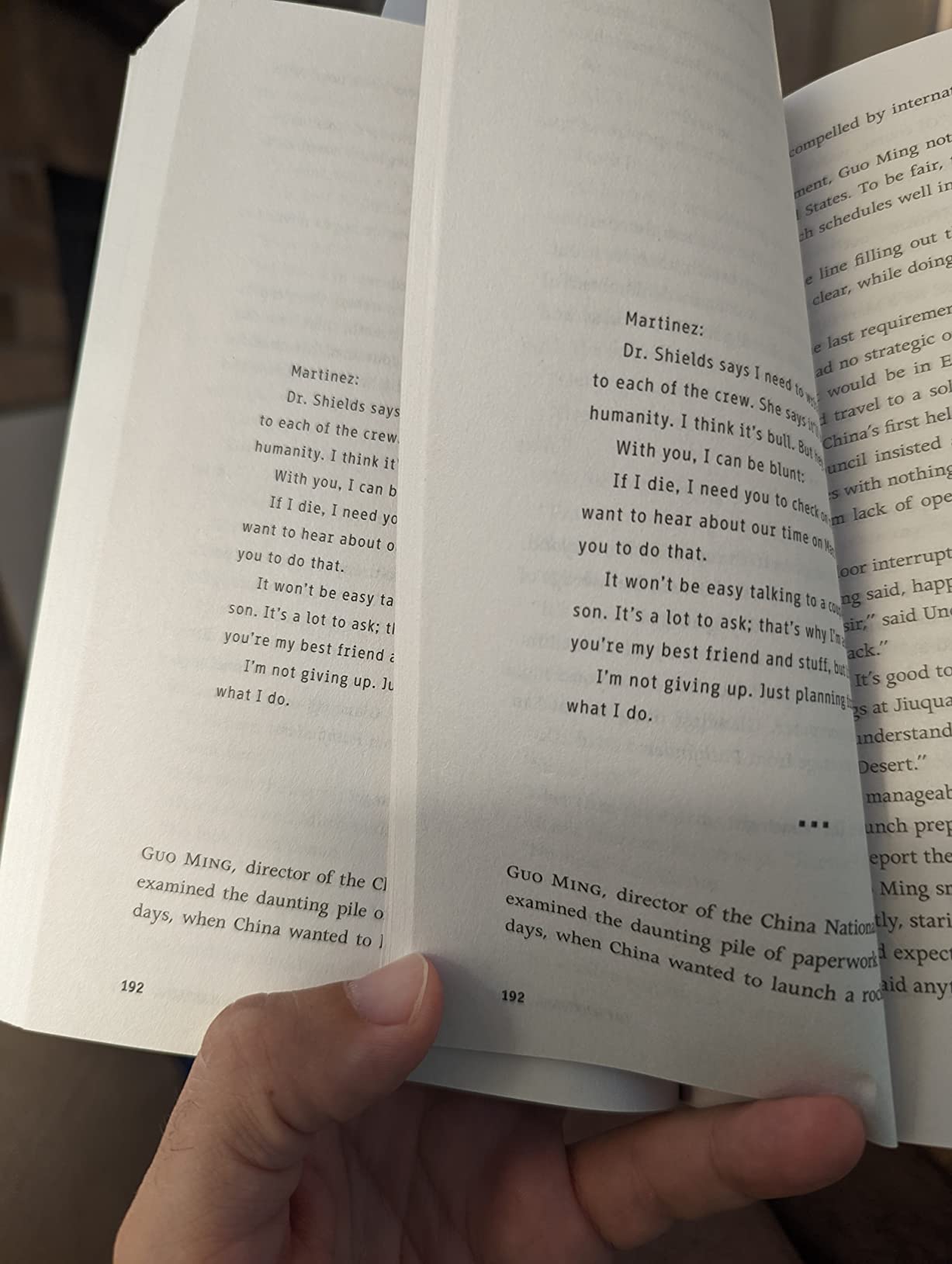 My copy is bound wrong