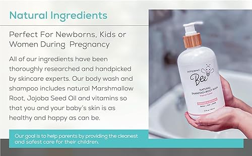 Miniatura 5 de Champú y gel de baño (Tropical Fusion), fórmula natural 2 en 1 para recién nacidos, niños pequeños y niños, 12 onzas (paquete de 2)