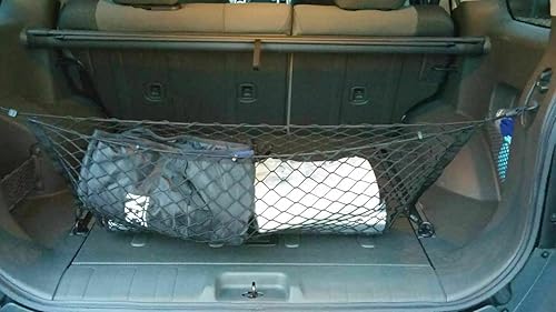 Miniatura 4 de Red de carga organizadora de maletero trasero para Nissan Xterra 2000-2015 – Red de carga estilo sobre para SUV – Organizador de maletero de coche