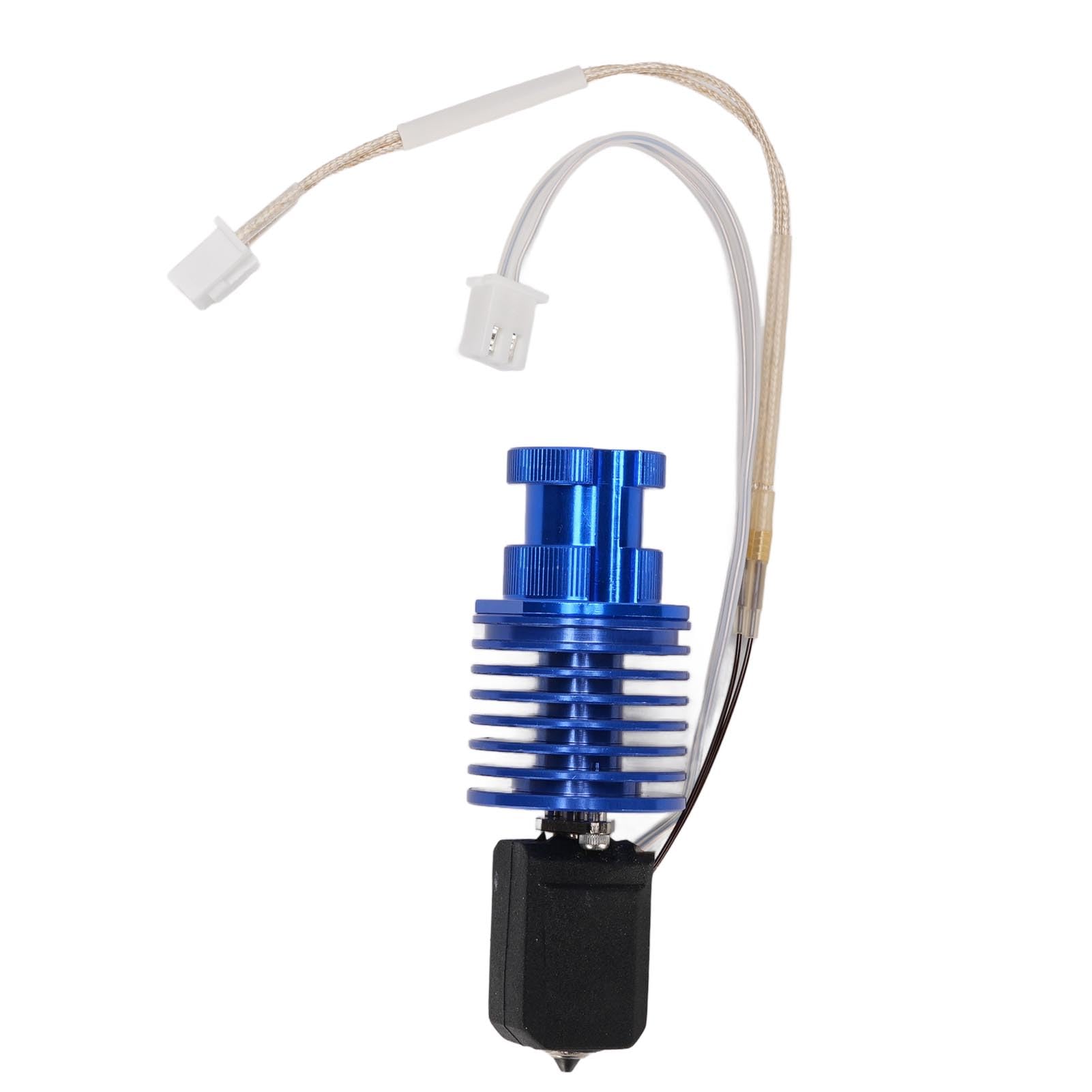 Kit de extremo caliente TZ V6 Boquilla de acero endurecido desmontable 24 V 60 W Bloque calefactor de cerámica Filamento de 0,4 mm de diámetro 1,75 mm para impresora 3D End