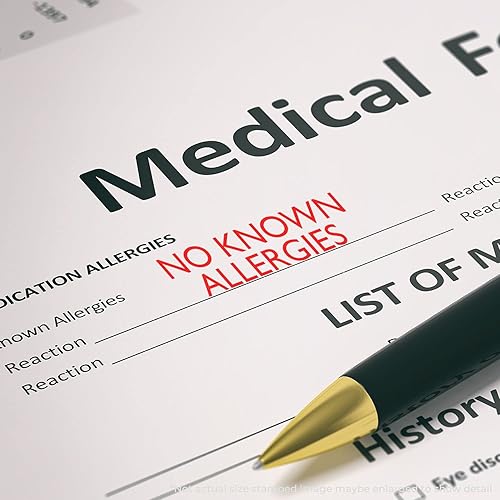 Miniatura 6 de Sello grande autoentintado sin alergias conocidas, suministros de oficina médica, impresiones de hasta 5 K, disponible en 11 colores de tinta,