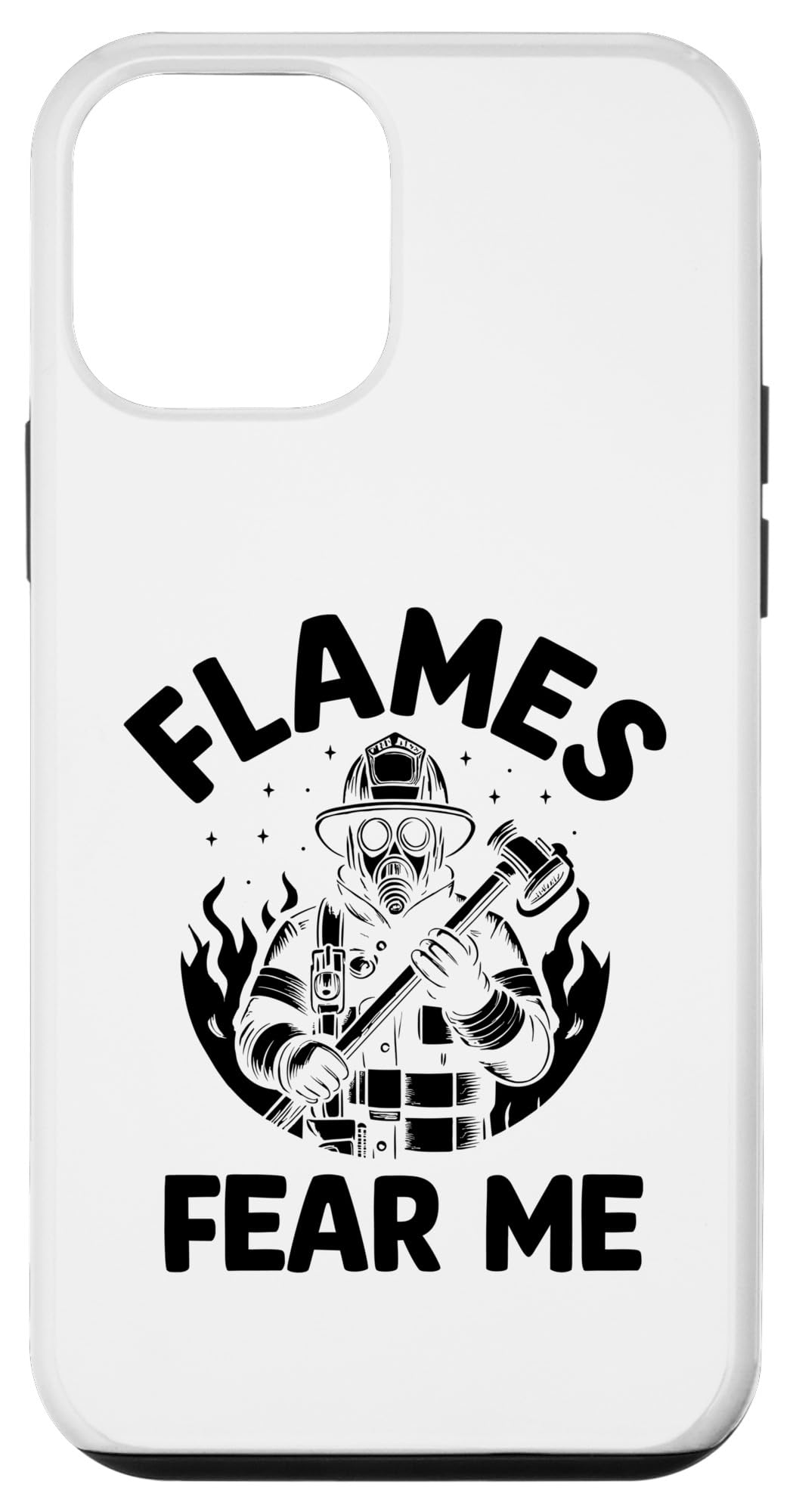 iPhone 12 mini Flames Fear Me Firefighter Fireman Firefighting Fire ...