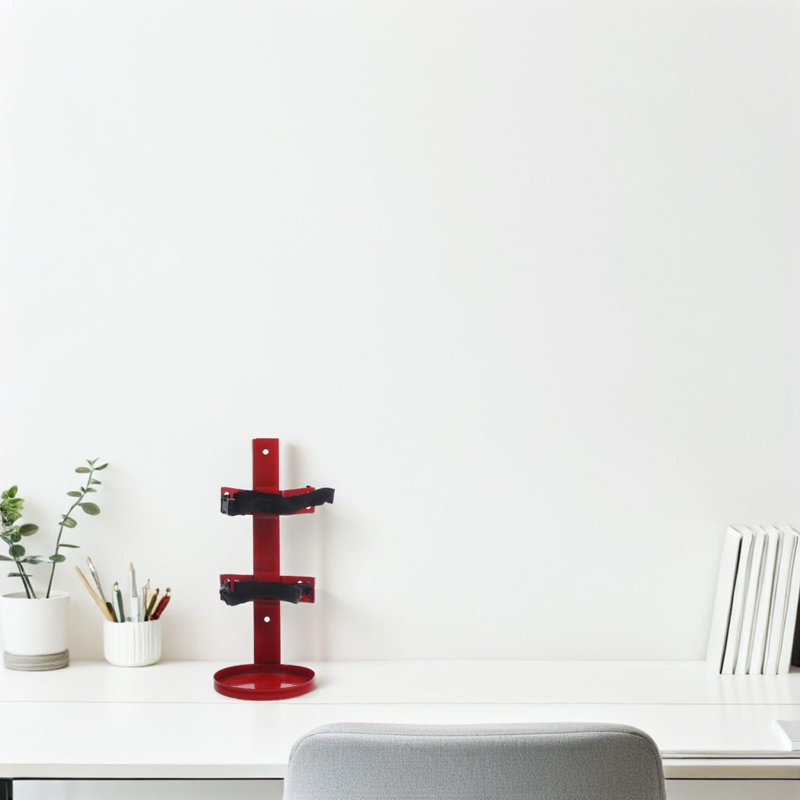 Soporte Para Extintor De 2 a 4 Kg Superficie Pulida y Orificios Variables Para Coches, Camiones y Caravanas