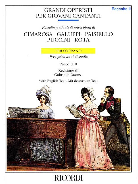 Great Opera Composers for Young Singers - Volume 2: Soprano and Piano (Grandi Operisti Per Giovani Cantanti)