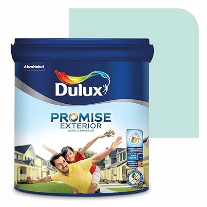 Dulux Promise Interior Emulsion Paint (20L, Tender Maldives) | Wall Paint | Brighter & Longer-Lasting Colors | Rich Finish | Chroma Brite Technology | Anti-Chalk | Water-Based Acrylic Paint