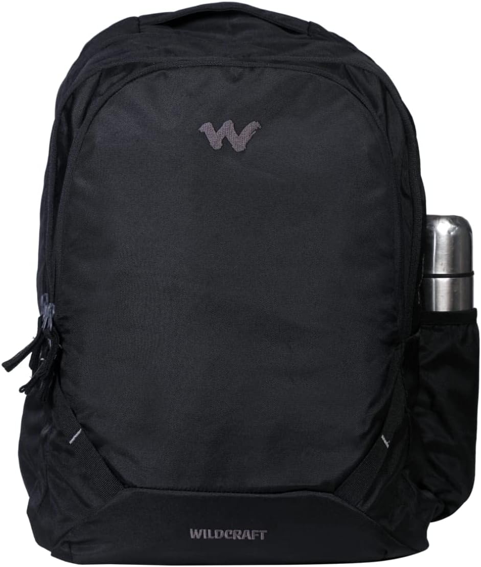 Alpha Casual Standard Backpack With 3 Compartments 45L (12956) (Black) (Large Size)