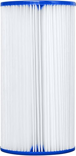 Bestway Cartucho de filtro tipo III-AC de 4.2 x 8 pulgadas para piscina al aire libre, repuesto compatible con bomba de filtro de 530 a 1500 galones