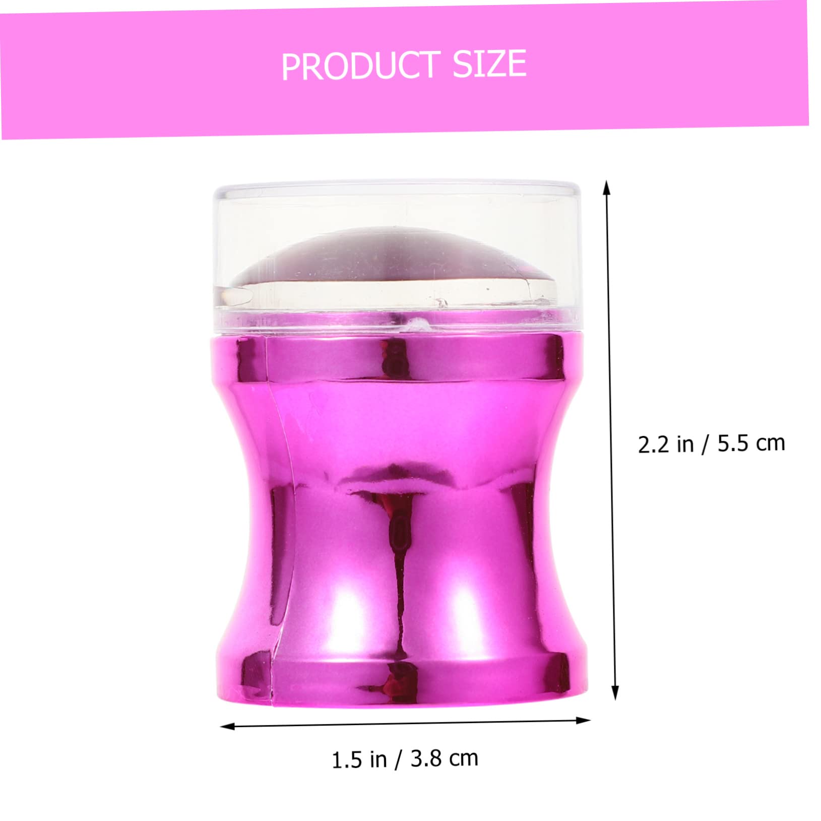 Healvian 4sets Timbratori Per Unghie Silicone Stampi Per Manicure Professionale e Strumenti Leggeri e Pratici Per Design Di Unghie Unici