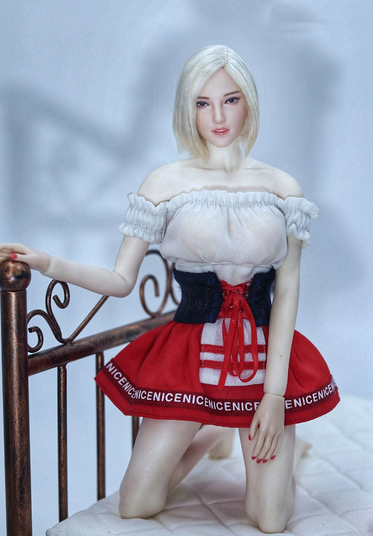 Robe de femme 1/6 pour shooting photo et mise en scène de figurines articulées