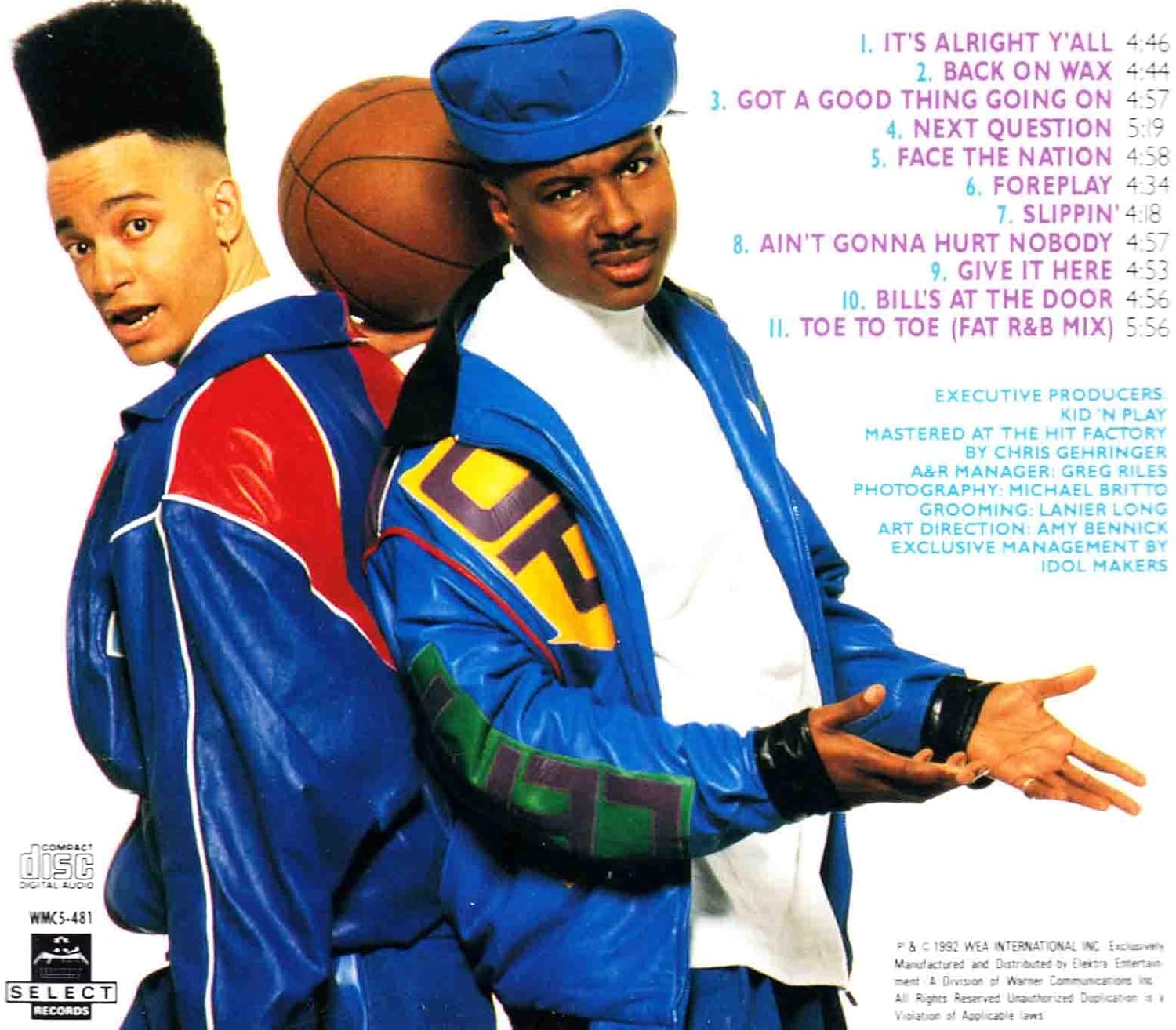 KID 'N' PLAY KID 'N PLAY - Face The Nation - Disque CD