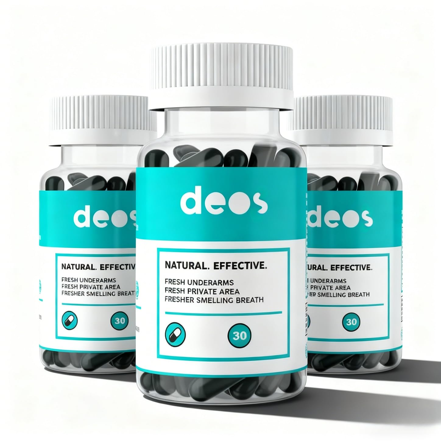 Desodorización corporal D-E.OS: refresca tus axilas, dejándote un aroma natural de la cabeza a los pies, brindándote una sensación de frescura todos los días.,3pcs
