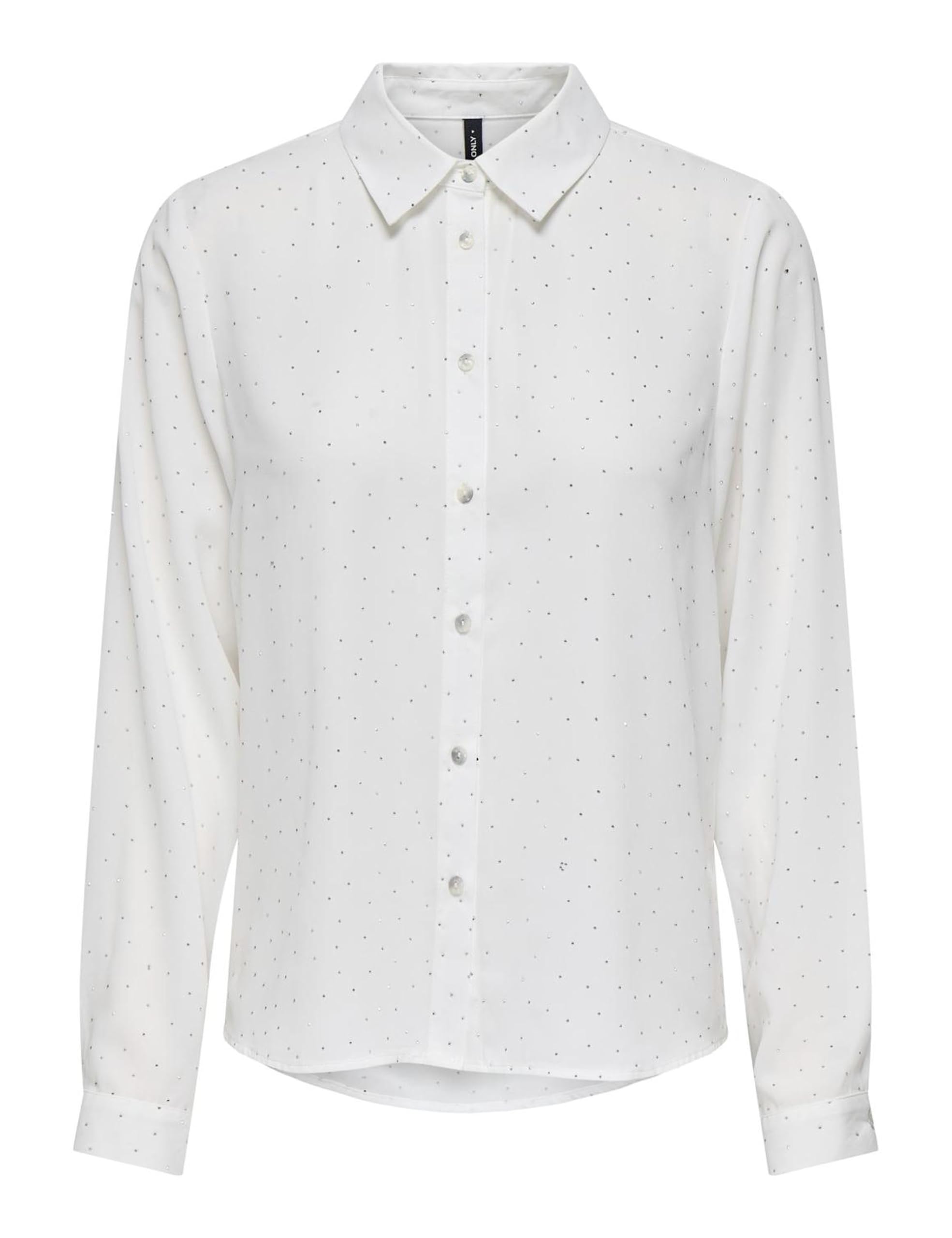 ONLY Onlzeke L/S Stud Shirt Wvn Onlzeke L/S Stud Shirt Wvn Donna (Pacco da 1)