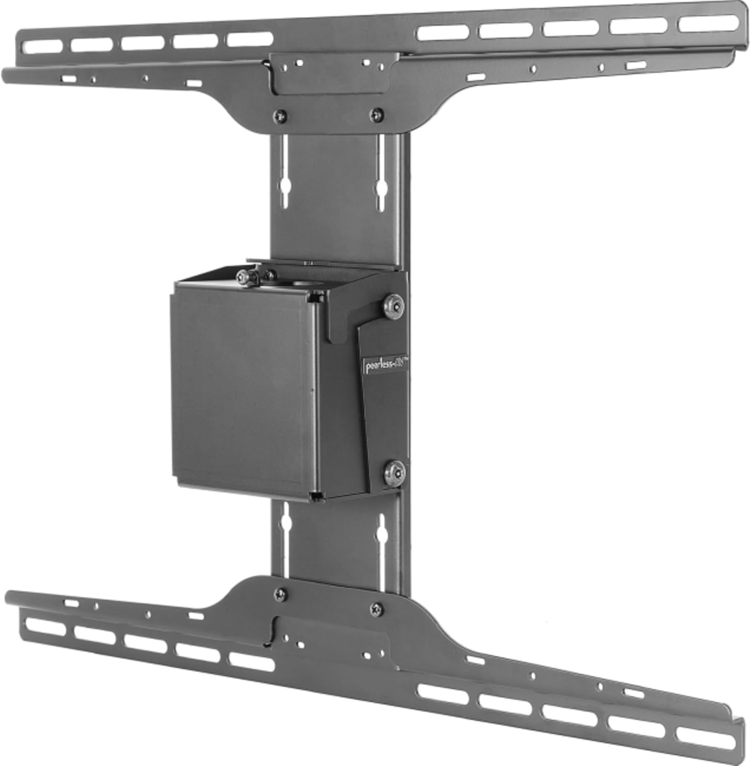 Peerless - New - Universal Ceiling Mount For 32 To 75" Displays - Black - Flat Panel Display - Tilt & Swivel - 200 lb Capacity