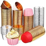 300 Pièces Tasse De Rouleau De Muffins Moules à Muffins Moules à Cupcakes Pour La Cuiss...