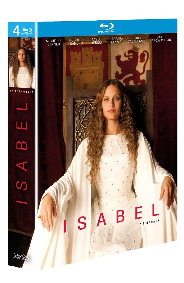 Isabel 1ª temporada en Blu-ray con imagen 1080p y sonido envolvente para coleccionistas