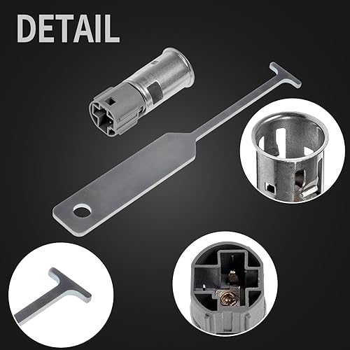 Miniatura 4 de Hoypeyfiy Herramienta de extracción de enchufe encendedor 57450 Reemplazo para modelos seleccionados