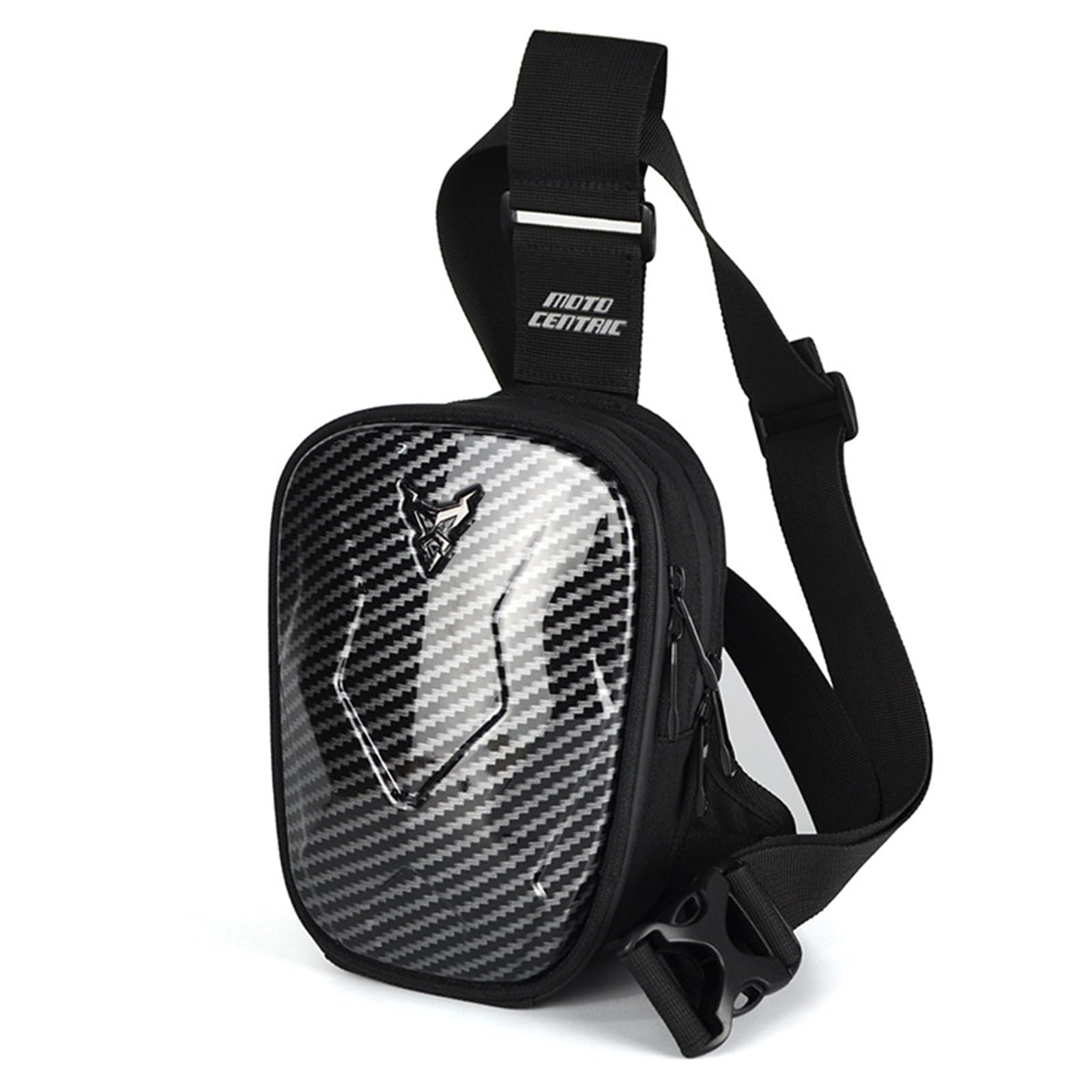 Riñonera para motocicleta con correas ajustables y extraíbles, almacenamiento expandible, reflectante, impermeable, para hombres y mujeres, ideal para ciclismo, equitación al aire libre