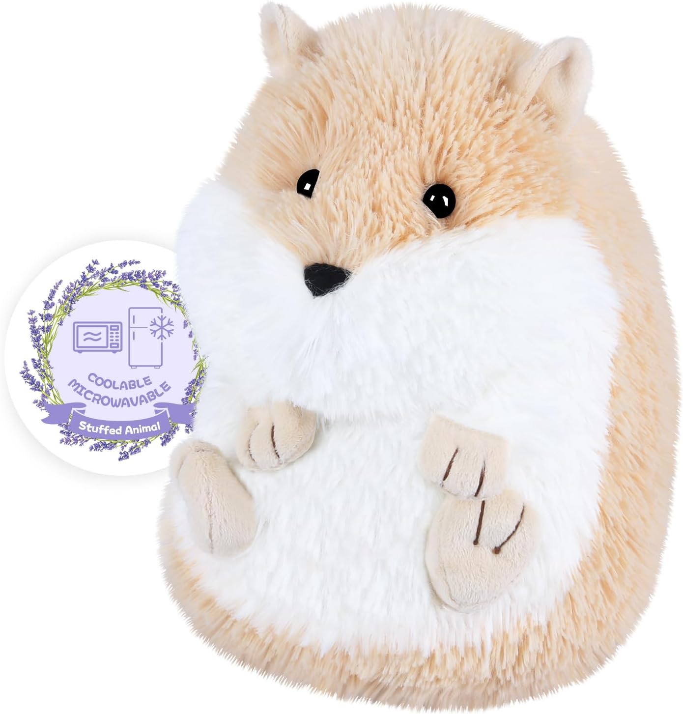 SuzziPals Coolable & Microwavable Stuffed Animals Hamster