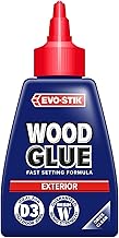 Exterior Wood Glue - D3, Weatherproof, Extra Strong, Fast Setting, Suitable For All Wood Types, Dries Clear, 125ml