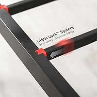 Vista 4 de Zinus Quick Lock cama de día doble con listón de apoyo de acero