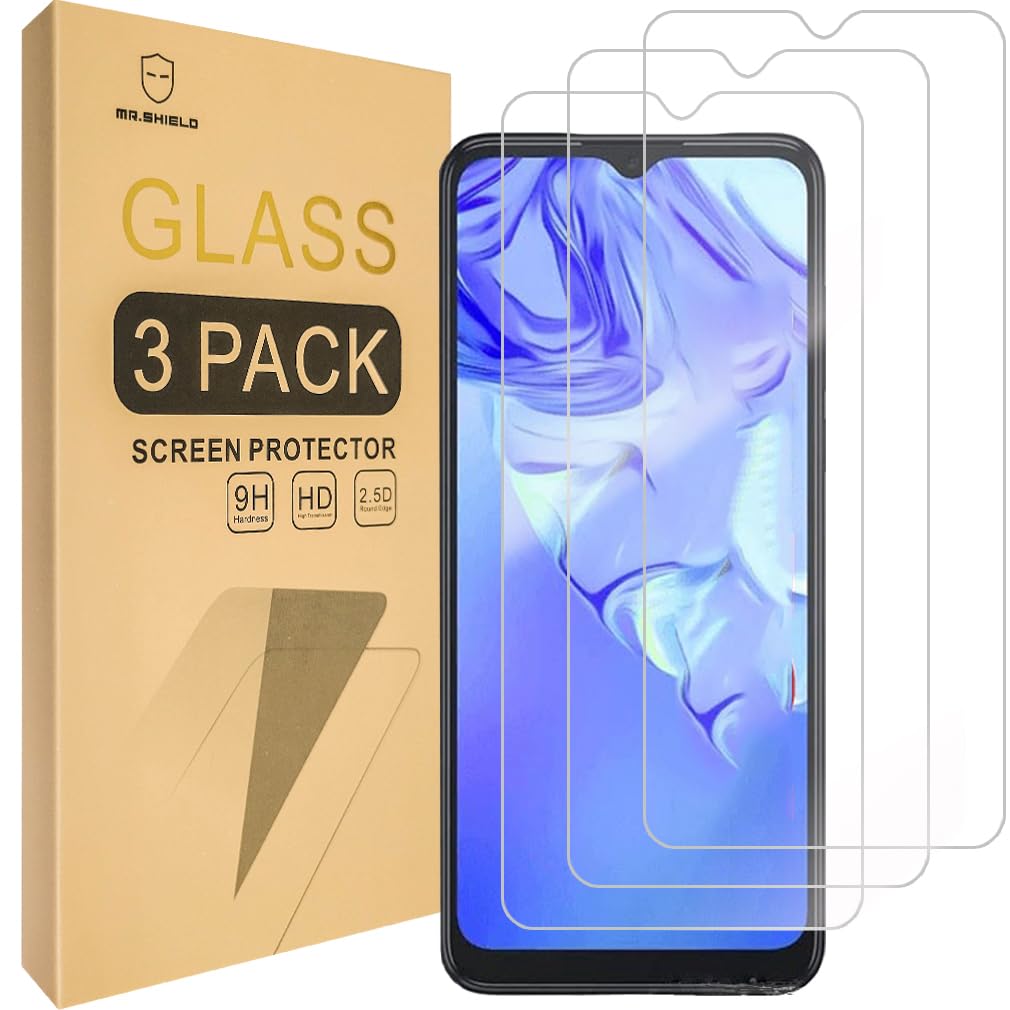 [3-Pack]-Mr.Shield Designed For TCL 305 [Tempered Glass] [Japan Glass with 9H Hardness] Screen Protector with Lifetime Replacement