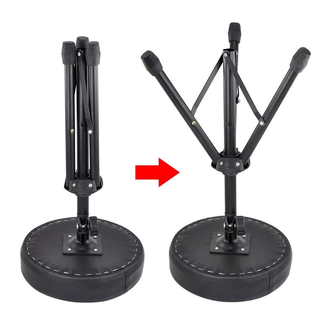 JJOnlineStore - Taburete plegable para instrumentos musicales, Taburete de batería con [asiento acolchado]