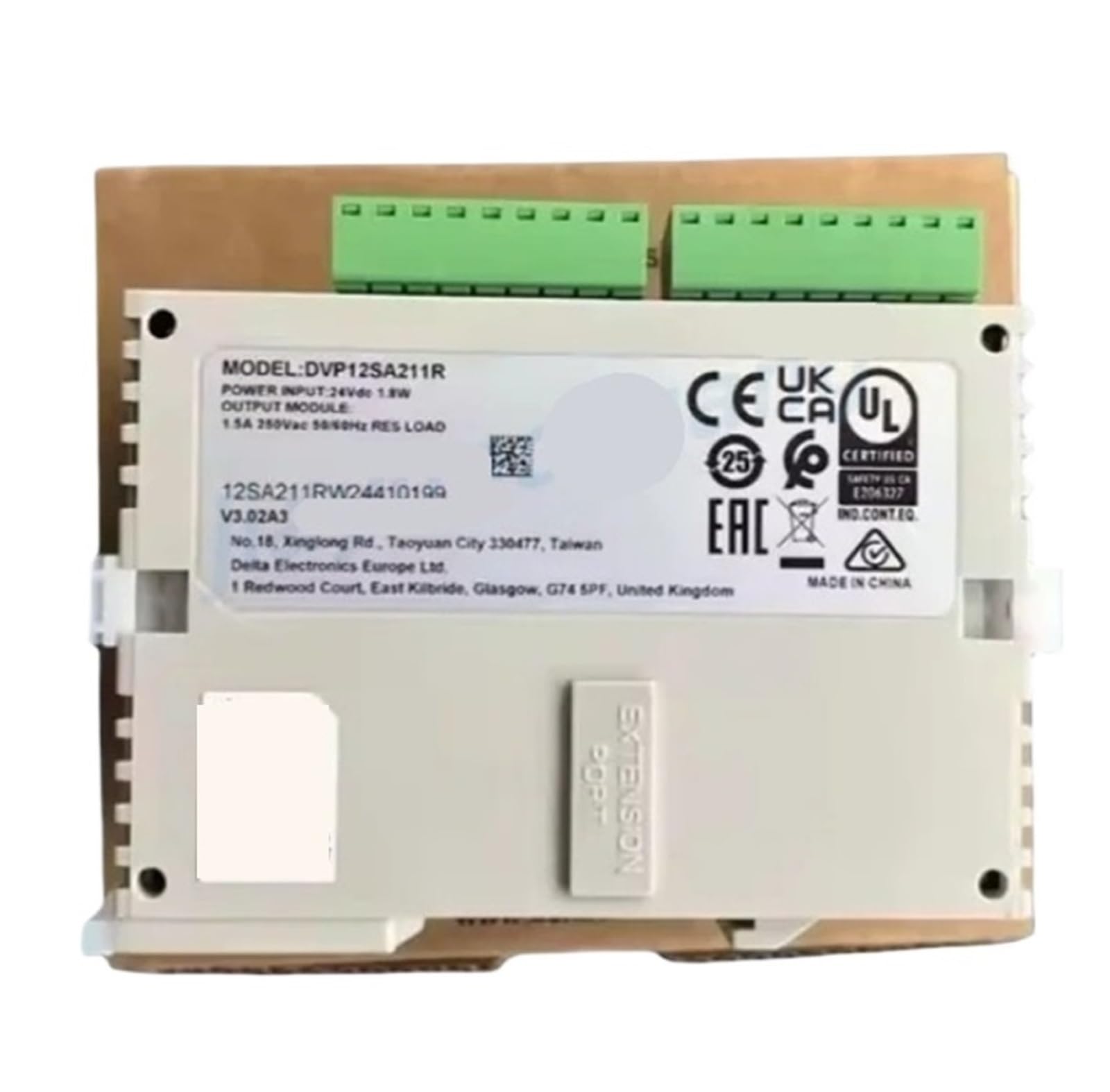 Module de contrôleur programmable DVP12SS211S automate industriel compact