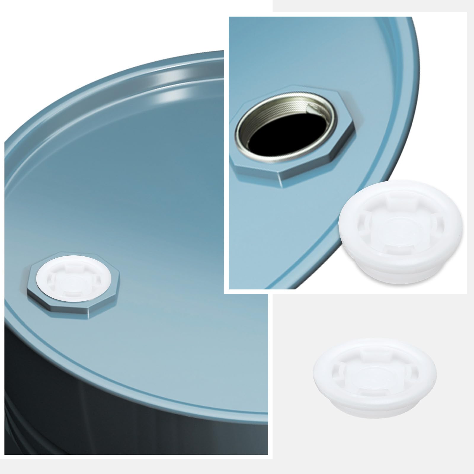Mua Bung Caps For 55 Gallon Drum, 2 Inch And 3/4 Inch Steel Drum Bung - View #4