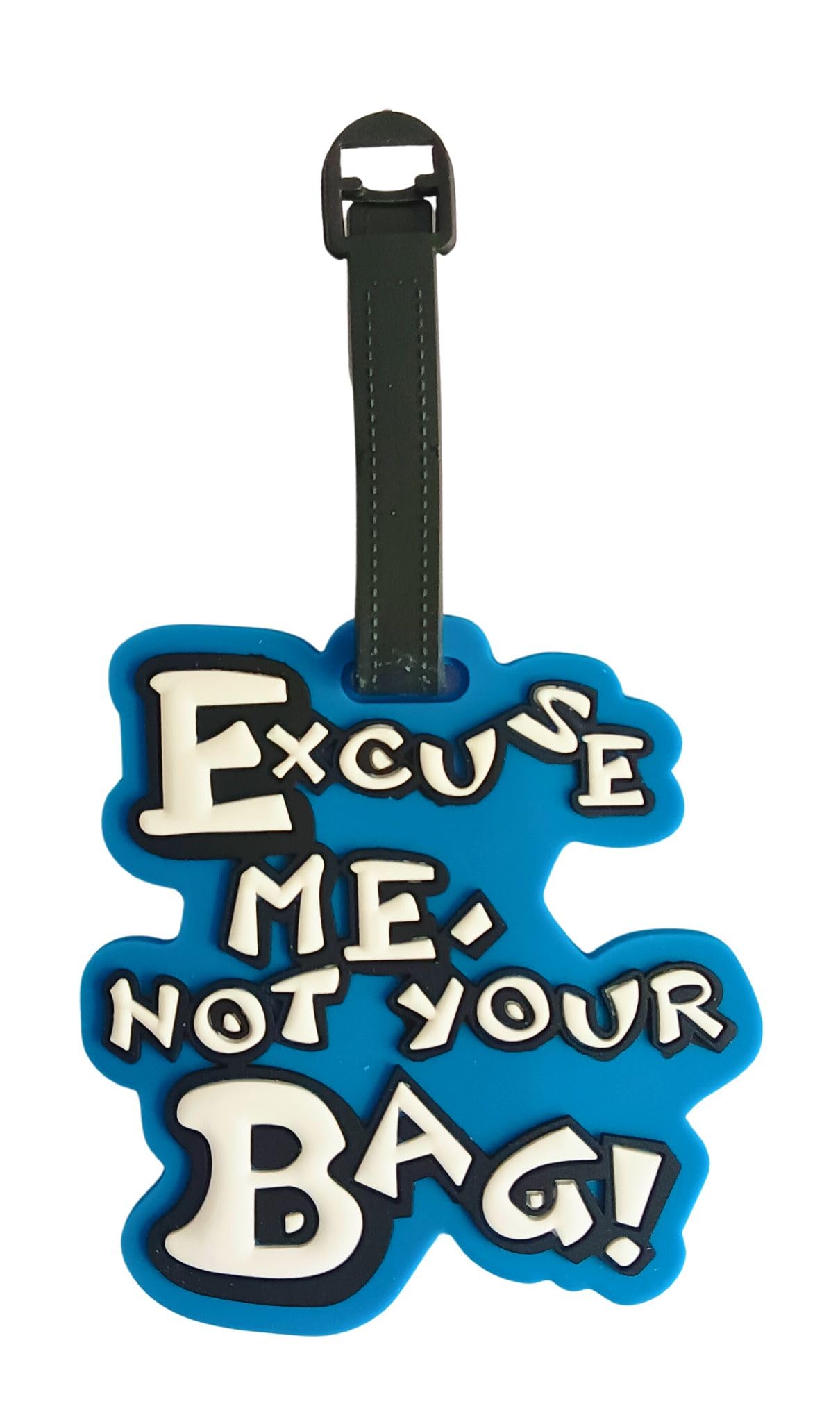 Luggage Tags, Colourful Name Tags Silicone Suitcase Labels Tags Business Suitcase ID Tag Travel Baggage Identity ID Labels Handbag Tag Labels for Kids Men Women Girls Boys (Blue)-image-34